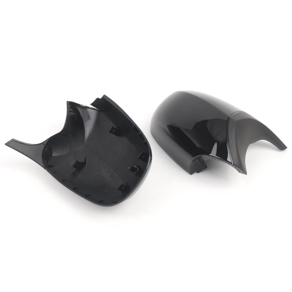 Rear View Mirror Cover Replacement for E90 E91 E92 E93 LCI Gloss Black Car Accessory