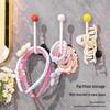 6-Pack [Newcomer Exclusive] Dopamine Punch-Free Traceless Hooks for Bedroom & Bathroom