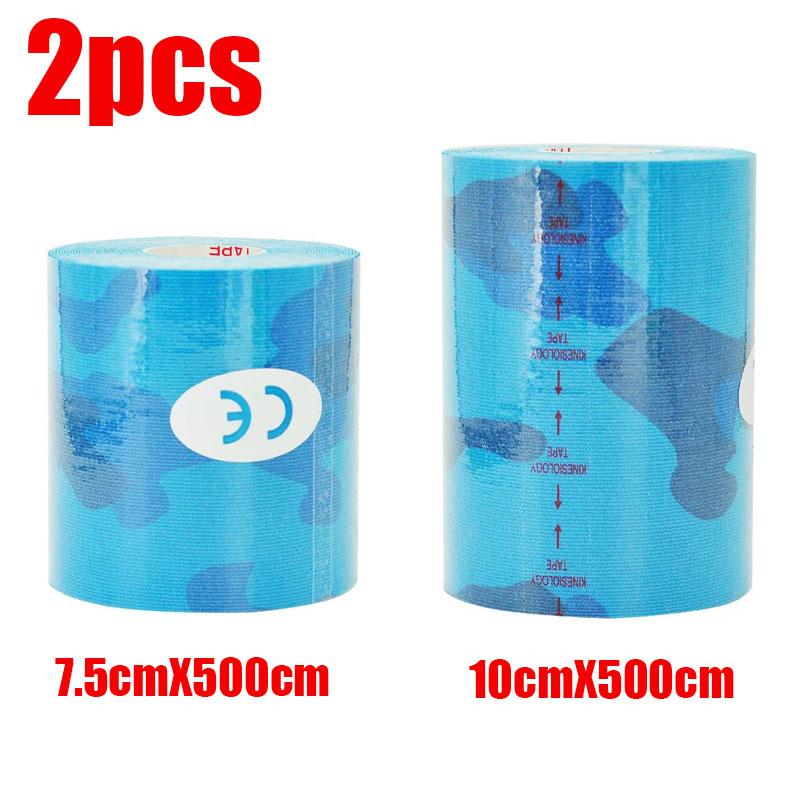 Waterproof Kinesiology Tape for Sports Muscle Recovery Pain Relief Athletic Bandage Tennis Gym Protector Strapping