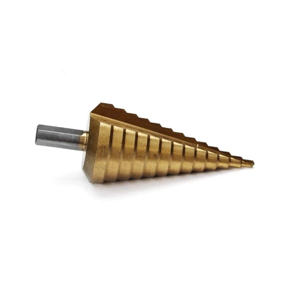 Step Drill, Hexagonal Axis, Spiral, HSS Steel, Pagoda Drill, Ladder Drill, 0.16 - 1.5