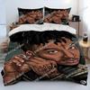Set Biancheria da Letto Hip Hop Art Rapper Leggenda Stella Camera da Letto Morbido Copriletto Moderno Copripiumino Confortevole Coperta Trapuntata E Federa