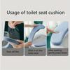 Winter Thicken Plush Toilet Seat Cover Soft WC Paste Toilet Sticky Seat Pad Washable Bathroom Warmer Seat Lid Cover Pad Cushion