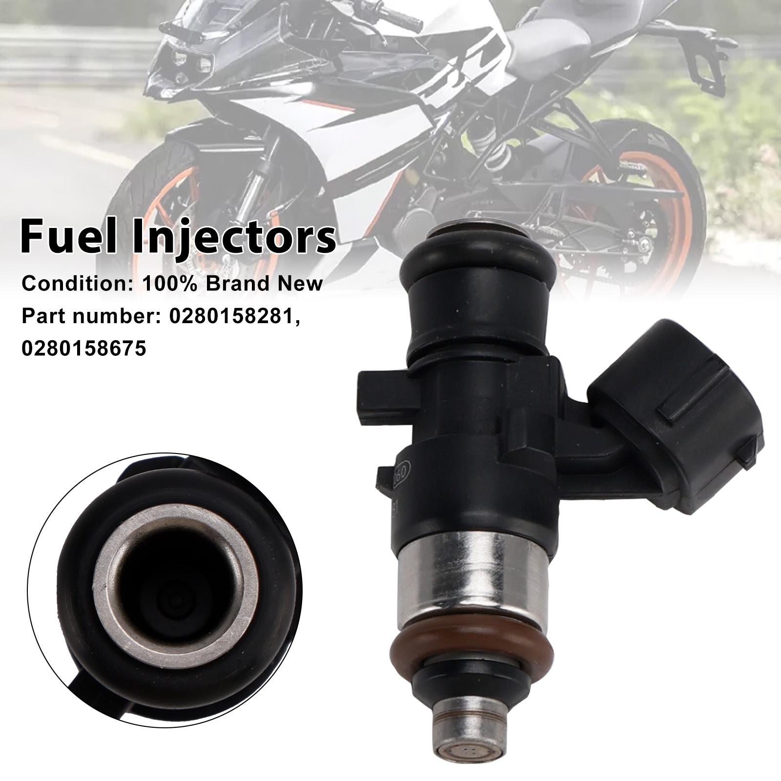 

0280158281 Fuel Injectors 0280158675 Fits For RC 125 200 125i 16-22 DUKE