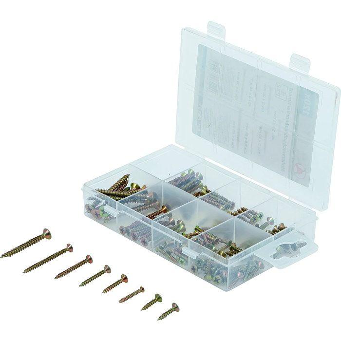 Assortiment de vis polyvalent, 120 pièces