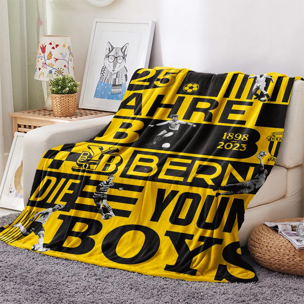 YB Print FlAannel Blanket, High Quality Comfortable for All Seasons, Home Decor, Warmth and Comfort