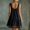 Women’s Sleeveless Mini Dress Casual Loose Fit Retro Style Sundresses for Women Summer Dresses for Women Maxi Dresses for Women Boho Dresses for Women