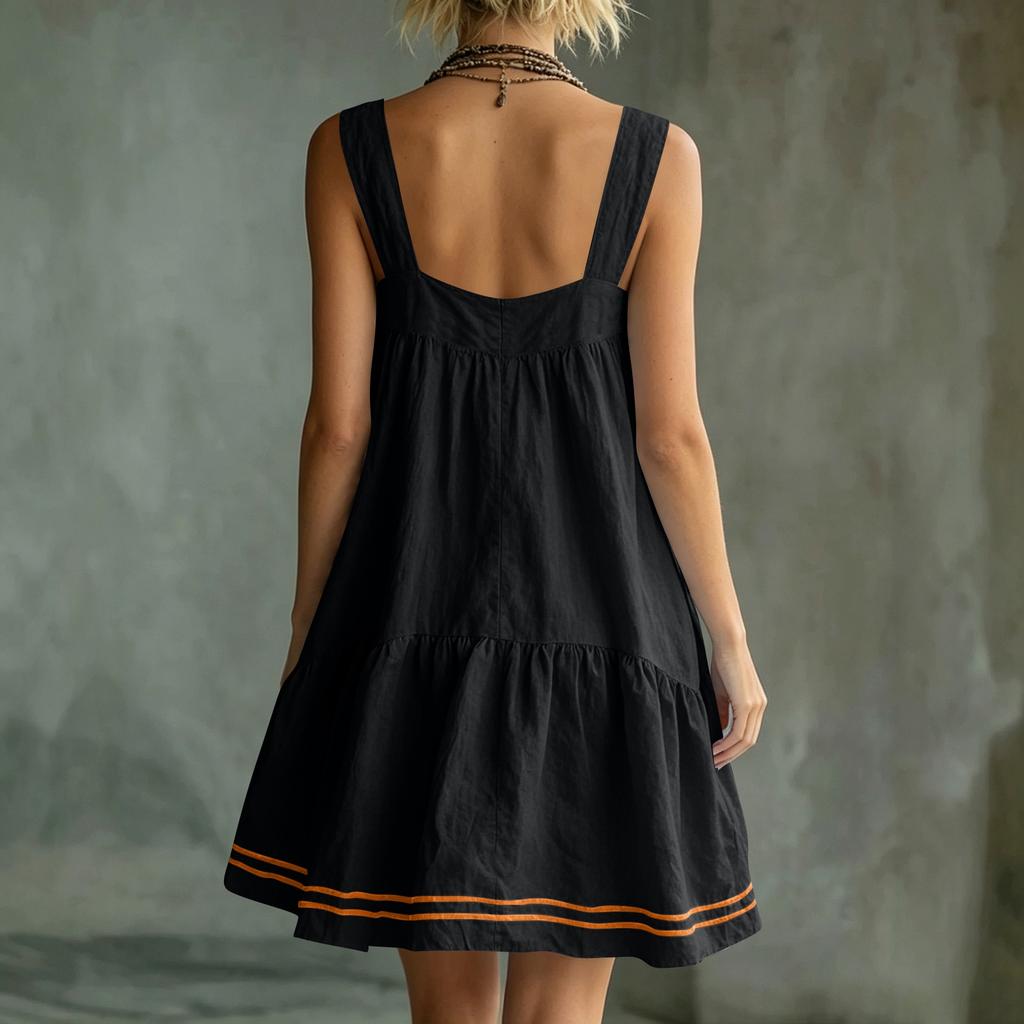 Women’s Sleeveless Mini Dress Casual Loose Fit Retro Style Sundresses for Women Summer Dresses for Women Maxi Dresses for Women Boho Dresses for Women