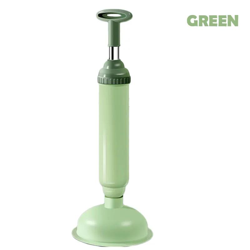 Toilet Plungers for Bathroom High Pressure Bathroom Plunger for Toilets Flexible Sewer Unclogging Tool Air Plunger Drain Clog