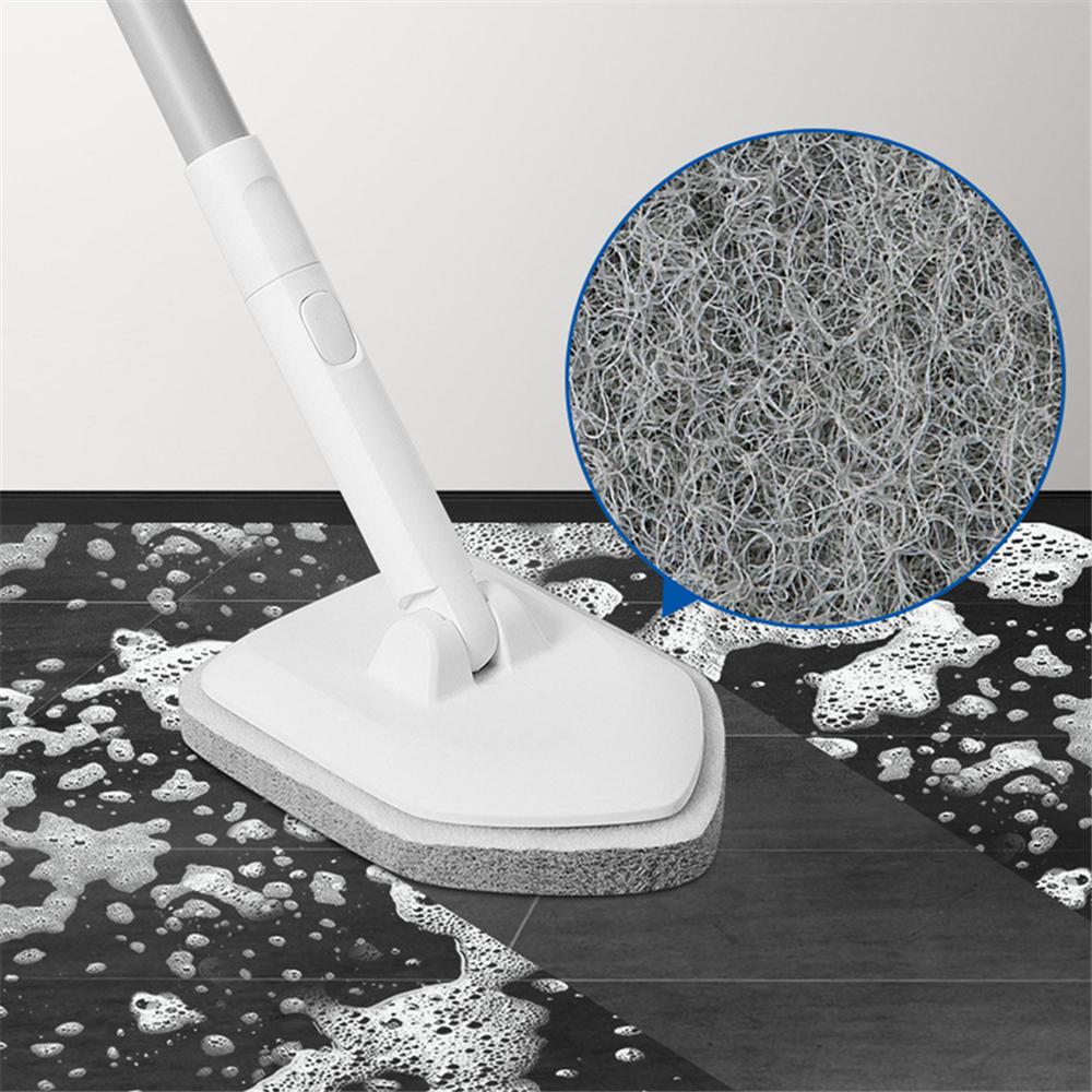 Double Heads Dusting Cleaning Brush Set Window Cleaner Tools Bathroom Cleaning Scrub Wiper Sponge Brush Household Kitchen Tool