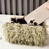 Green Tassel Bag Vintage Luxury Shoulder Crossbody Handbag Elegantly Designed Fashion Wedding Party Purse Tote Bag for Women