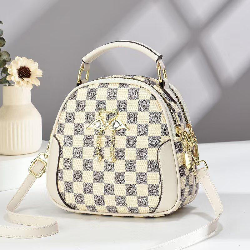 

Наплечная сумка-мессенджер Классическая универсальная сумка Женская сумка Ретро клетчатая сумочка 20*8*19