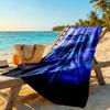 Gothic Style Beach Towel Quick-Dry Soft Microfiber Comfortable Lightweight Perfect for Traveling Yoga Camping and Swimming