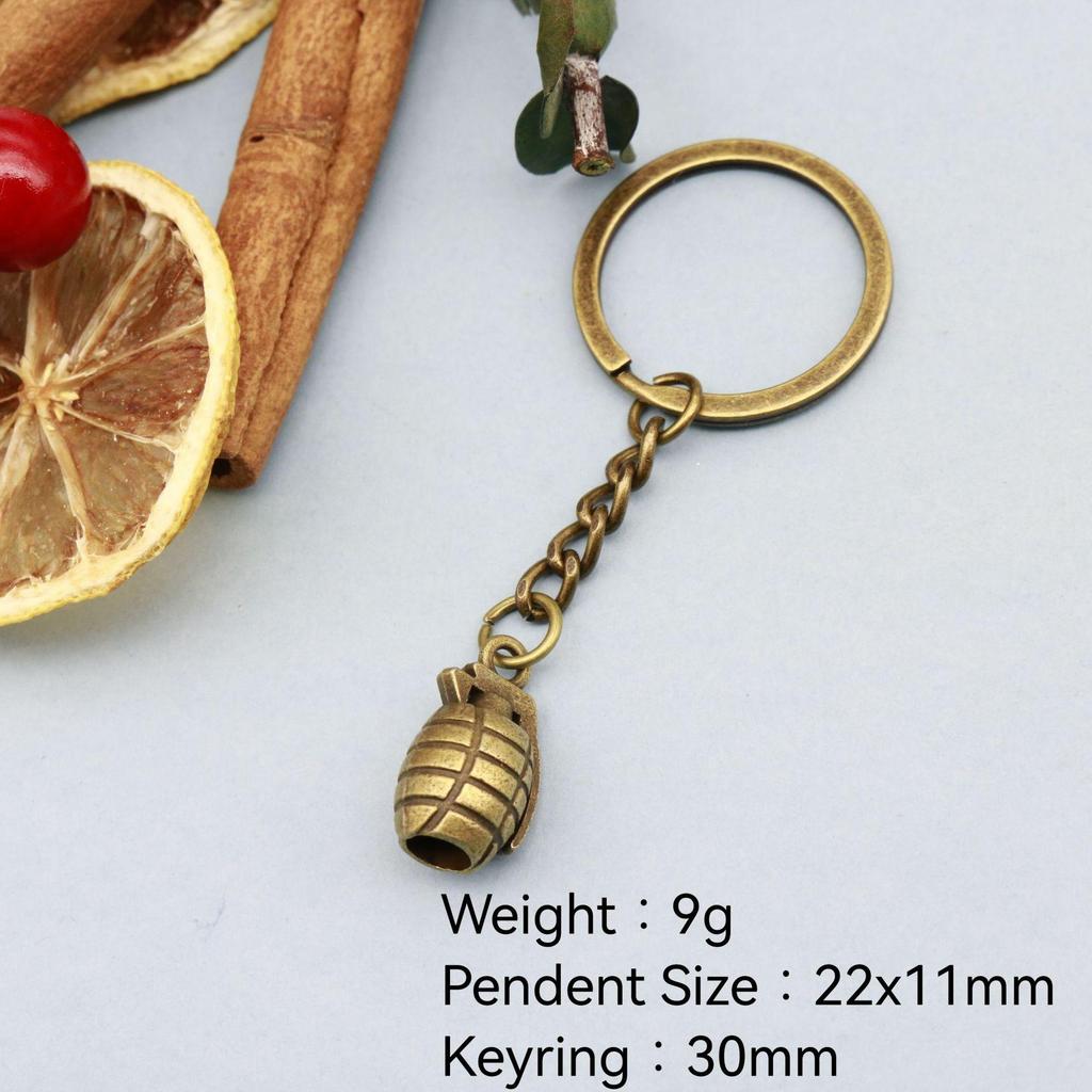 Hot-Selling Jewelry Grenade Keychain Pendant