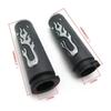 Flame Angry Fire Handlebar Grips for Harley Davidson Suzuki 1" 25mm Throttle Motorcycle Parts