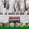 1 Roll Non-Woven Tree Protector Wrap Outdoor Winter Proof Tree Guard Protect Plant Protecting Tools For Winter Freeze Protection