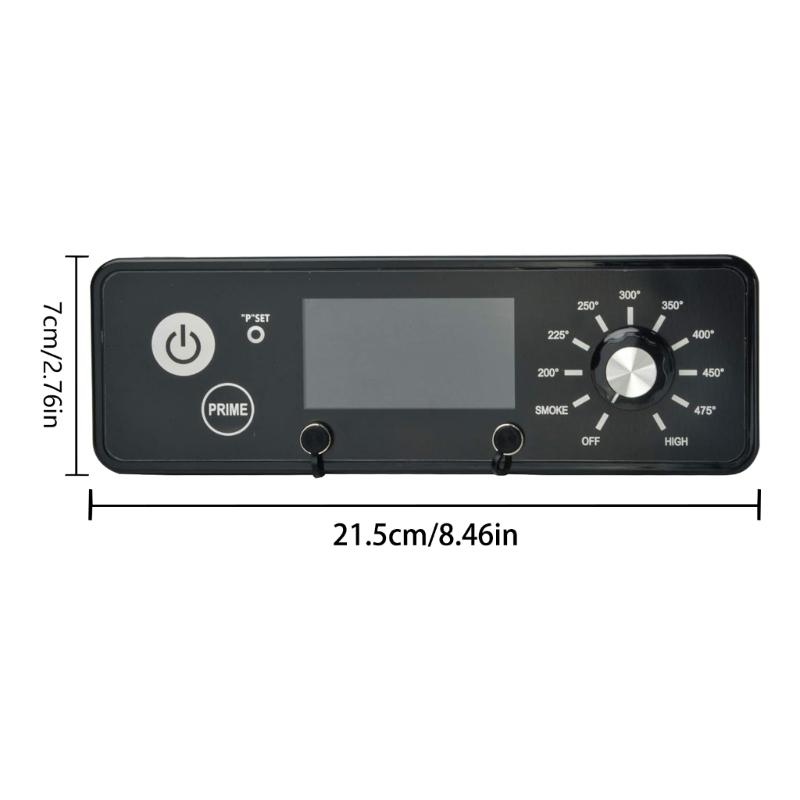 Advanced Temperature Controller Digital Thermostat Control for Improved Outdoor Cooking ABS for Various Pellet Grills