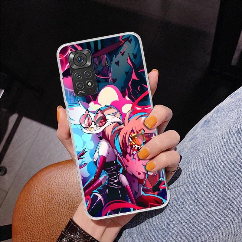 H-Hazbin Hotel Angel Dust Phnoe Case for Phnoe Case for Xiaomi Redmi Note 15 14 14S 13 Pro Plus 12 12S 11S 11E 10S 10 11T 5G Uni