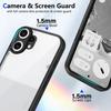 Nothing CMF Phone 2 Pro A001 Case Air Cushion Shockproof Silicone Bumper Clear Matte Back Cover Hard Case for CMF Phone 2 Pro 5G