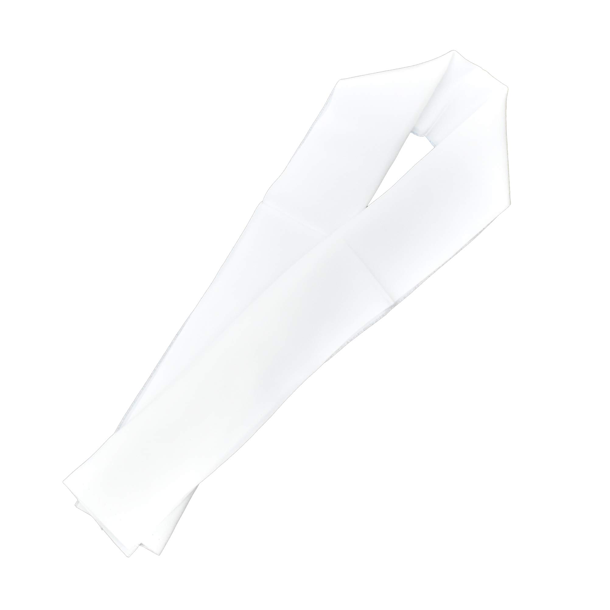 [Kimono Hitotoki] Half-collar, Pure Silk, White, Washable, Stylish, Formal Wear, 100% Shioze Silk Thread, Anti-yellowing Treatment, Adult, Women s,