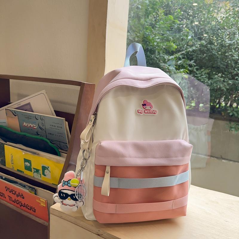 Female Junior High School Students New Large Capacity Elementary School Students Backpack Travel Backpack Girl Small School Bag