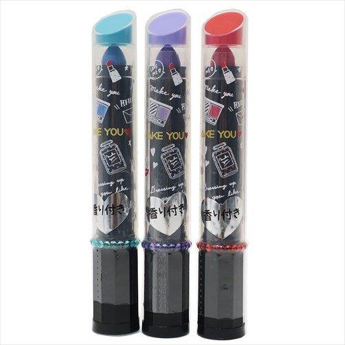 

Lipstick type crayon pen 3 color color MAKE YOU 004357 [MAKE YOU] set/scented (neon set)