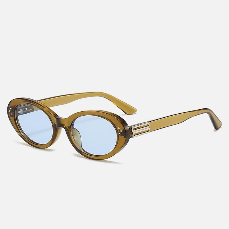 Trendy Retro Oval Gm Sunglasses Women s Y2k Streetwear Uv Protection Eyewear Men s Fashion StyleG