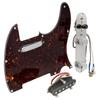 Musiclily Pro TL Wiring Pickguard and Control Plate Set for Artec Alnico 5 Telecaster Electric Guitar Tortoiseshell Pattern