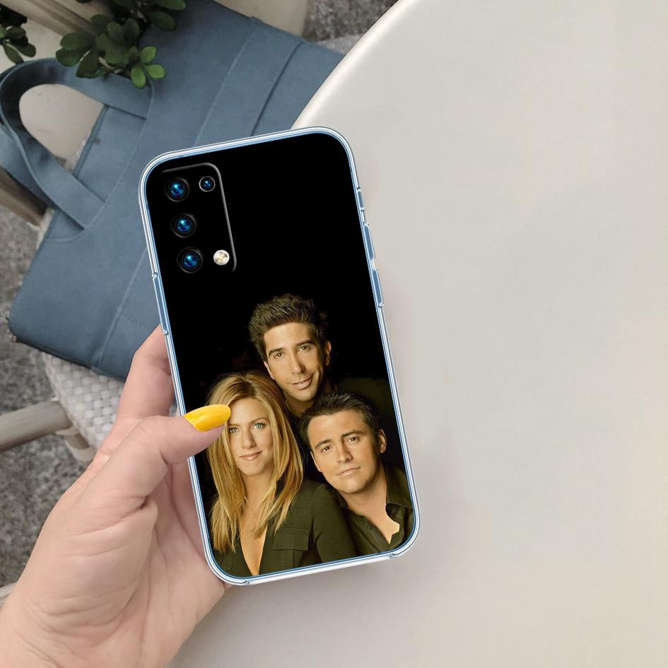 

CJ51 F-friends Soft Shell Transparent Phone Case for Motorola Moto G7 G8 G9 G84 G85 G73 G24 G15 Z2 Play Power Plus Motorola Moto G15
