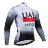 Team Autumn Cycling Jersey Set Uae Long Sleeve Quick Dry Cycling Clothing Bike Uniform MTB Clothes Bicycle Wear Ropa Ciclismot