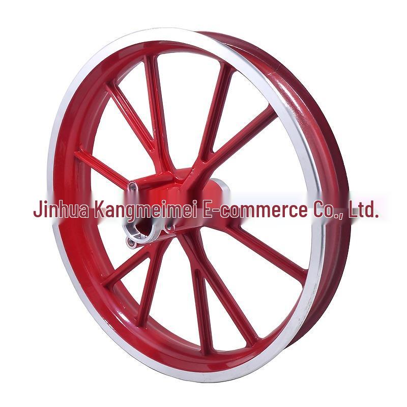 

2.50-10 Off-road Aluminum Wheel Hub for Mini Pocket Bike/Electric Bicycle Green Rear Wheel