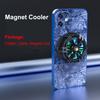 Semiconductor Phone Cooling Fan Noise Reduction Magntic Cooler Support Wireless Charging Heat Sink for IPhone 13 12 IPad Samsung