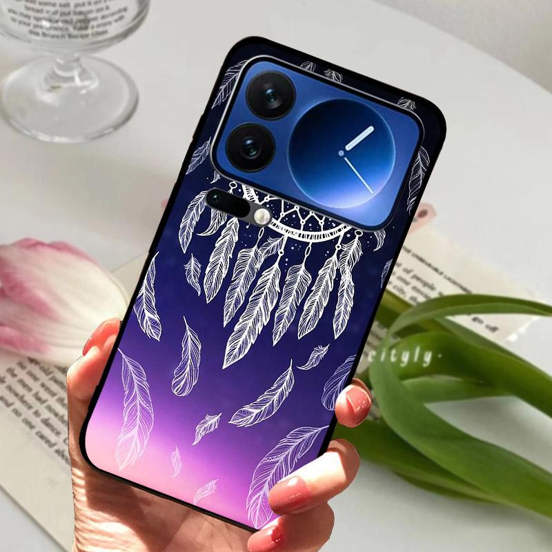 For Xiaomi Mi 17 Pro Max/17Pro Case Fashion Shockproof Protective Back Cover For Xiaomi 17 ProMax Soft TPU Silicone Phone Fundas