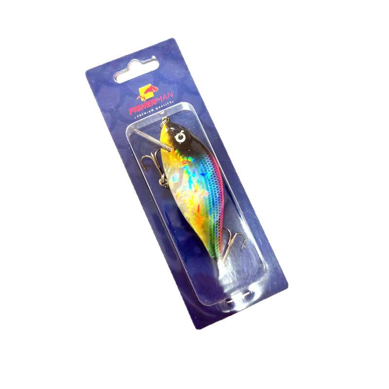 Floating Minnow Laser Reflective Lure for Freshwater Bass and Mandarin Fish