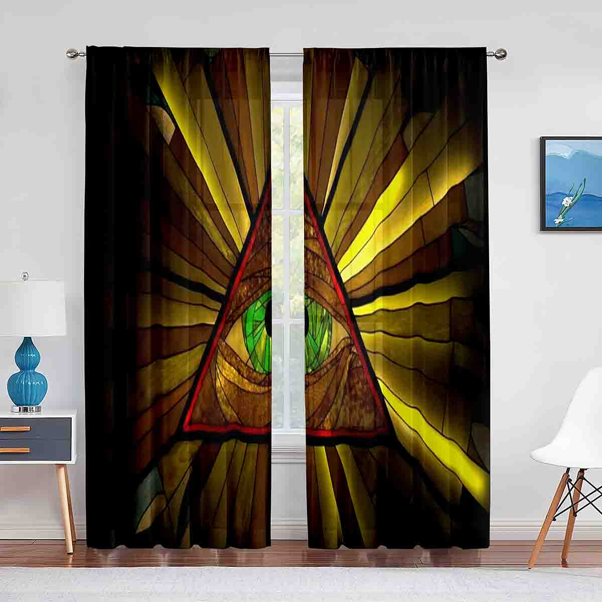 Мейсон Масонский Франкмасонство Эмблема Тюль Вуаль Шторы Для Спальни Оконные Шторы — фото 9