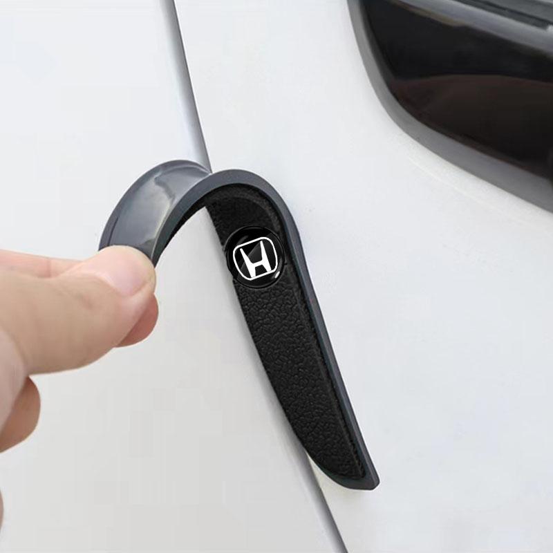 4Pcs Car Door Anti-Collision Strip Rearview Mirror Protection Sticker For Honda CBR300RR CBR600RR CBR1000RR CBR500R CBR650F VFR800 1200 VTX1300