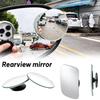  2pcs Car Rear View Mirror Full Vision 360 Degree Waterproof Rearview Wide Auto Blind Par G1B1