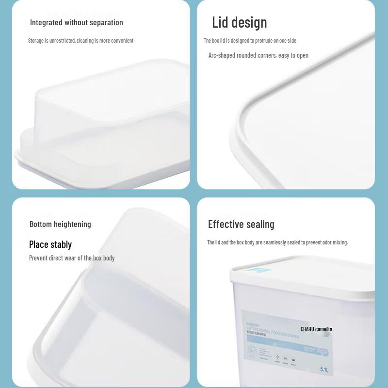 Chahua Ag+ Silver Ion Antibacterial Food Storage Container