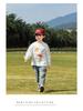 Nausicaa Spring 2025 Kids' Hand-Painted Korean-Style Cotton T-Shirt - Cute Long Sleeve for Boys & Girls
