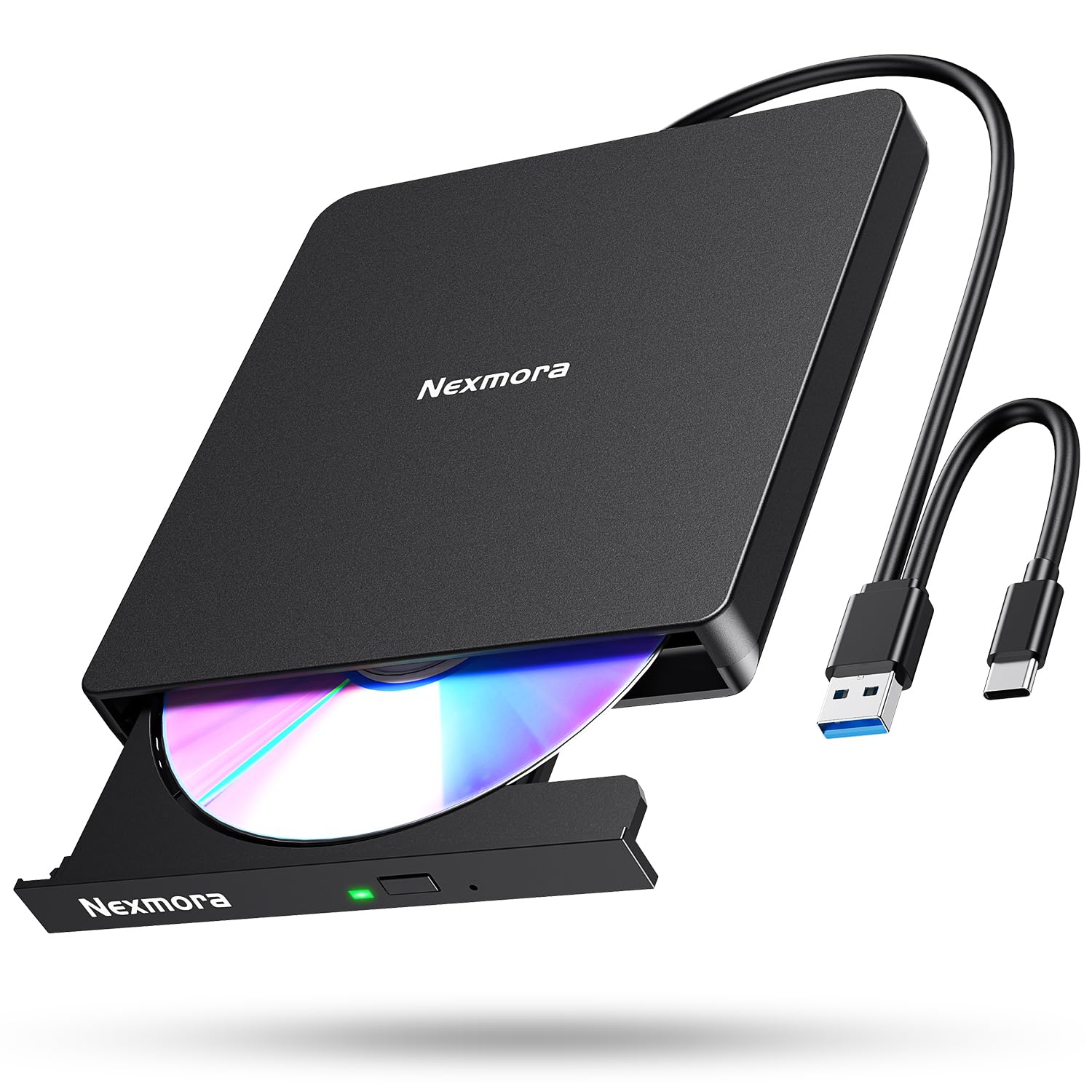 

standard for reading and low external DVD external CD optical compatible with both and low compatible with Windows compatible with compatible with чорний