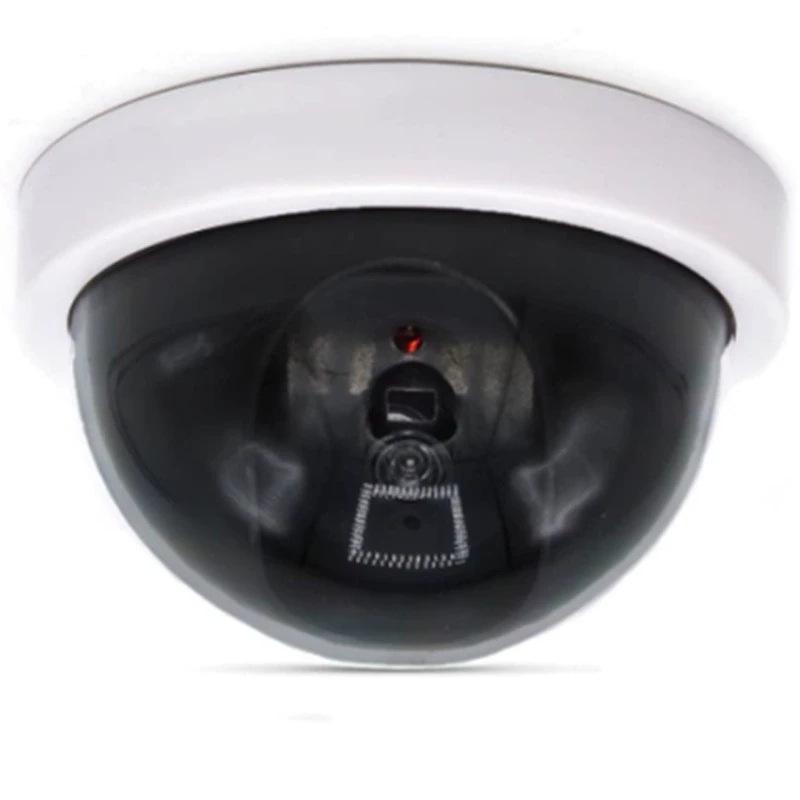 Realistic Large White Dome Surveillance Camera with Light - Hot-Selling Simulation Model