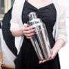 Stainless Steel Boston Style Cocktail Shaker 550/750/1800ml Mixer for Wine Martini Party Bar Tools
