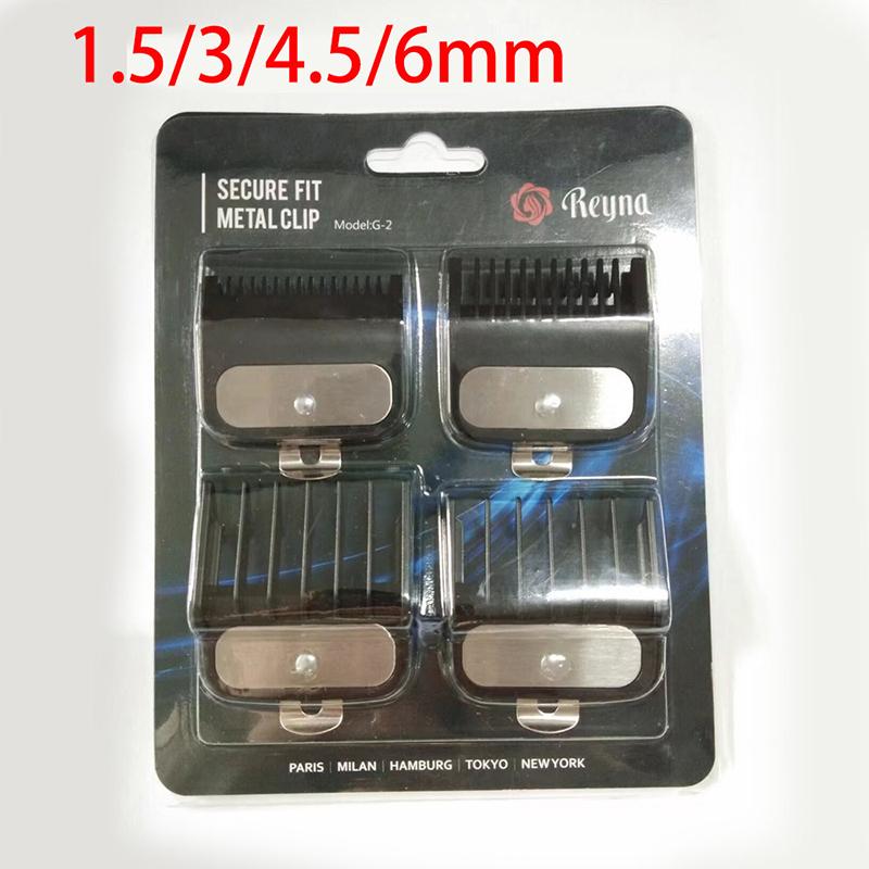 4/8Pcs Professional Barber Hair Clipper Guide Combs For Trimmer Attachment Hair Cutting Guide Replacement Set Limited Comb Salon