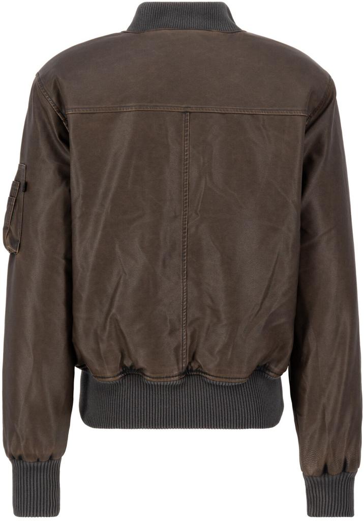 Зимняя куртка Alpha Industries Ma-1 Fl Vintage Bomber Jacket (148131) винтажная коричневая