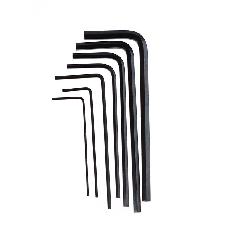 7Pcs/Set Alloy Steel Hexagon Wrench Hexagon Key Allen Wrench Hand Repair Tools 0.7Mm/0.9Mm/1.3Mm/1.5Mm/2Mm/2.5Mm/3Mm