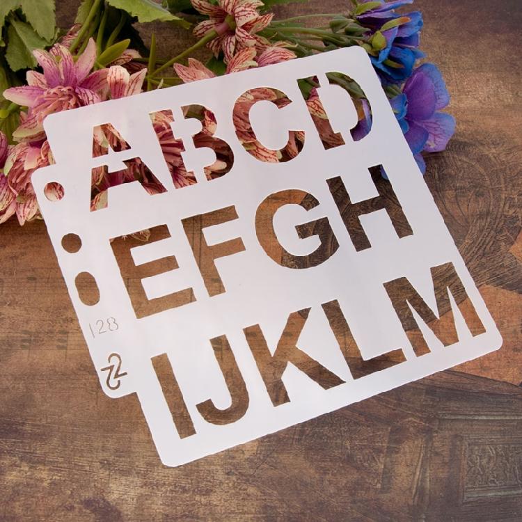 Exquisite Letter Number Stencil Template DIY Album Card Making Painting Template