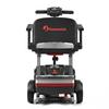 AIR TRAVELLER Schwarz 180W Motor, 20Ah Akku, 8-Zoll Vollgummireifen, Faltbarer Rahmen, 4-Rad Tragbarer Elektroroller