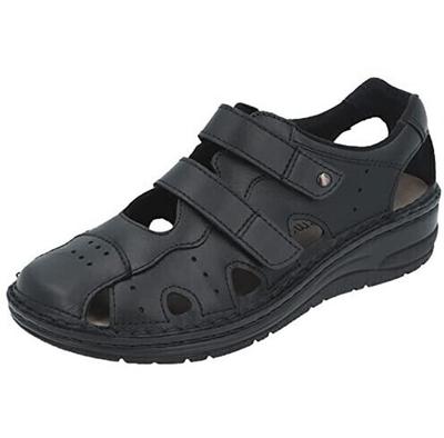 Slip-ons pour femmes à velcro Berkemann Tec-pro larena sneaker noirs