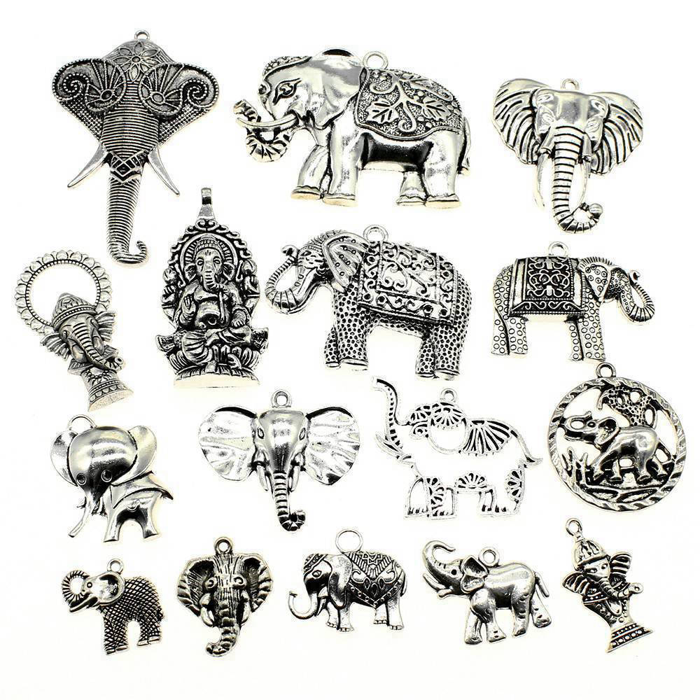Charms Mix Mixed Plant Animal Pendants Minimalist Jewelry Components QC083