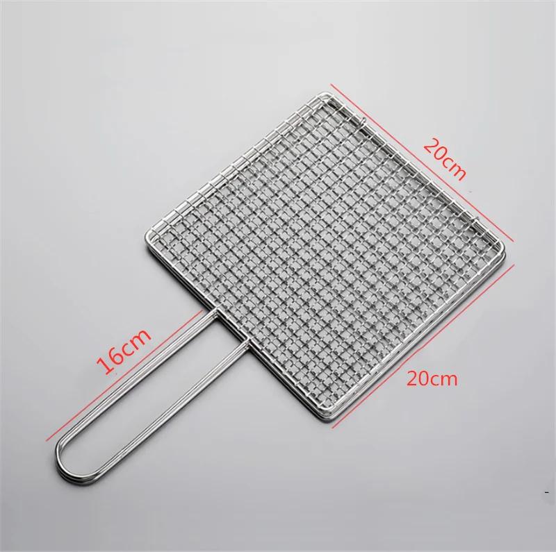 

Круглая сетка для барбекю из нержавеющей стали 304, решетки для гриля, решетки для решеток, решетки для пара, сетки для кемпинга, пешего туризма, сетки для улицы