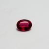 Natural Red Ruby Loose Gemstone 3.55 Ct Oval Cut for Jewelry Making and Gem Collections